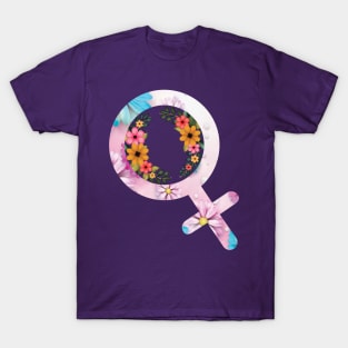 Flowery Feminist T-Shirt